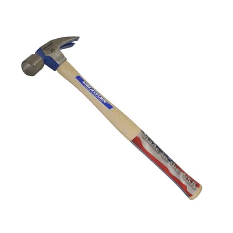 Vaughan 20 oz Smooth Face Rip Claw Hammer 16 in. Hickory Handle