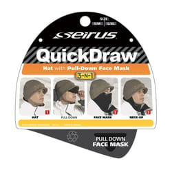 Seirus Quick Draw Winter Face Mask Black S/M