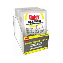 Oatey Cotton Pipe Cleaning Cloth 8 in. W X 7 in. L 1 oz