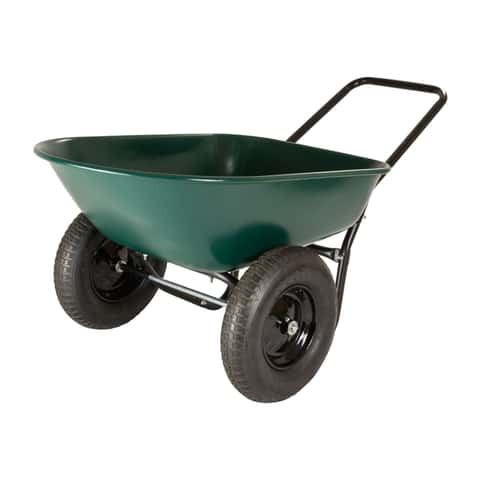 Yard Rover Garden Star Poly Residential Wheelbarrow 5 cu ft Mfr# 70007 ...