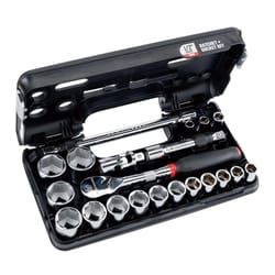 Craftsman V-Series 1/2 in. drive S SAE 6 Point Socket and Tool Set 21 pc