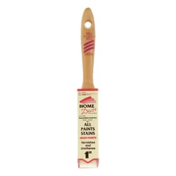 Linzer Home Decor 1 in. Flat Paint Brush