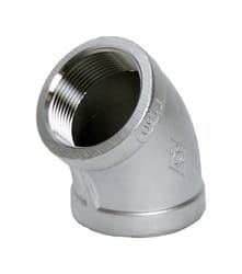 Smith-Cooper 1-1/4 in. FPT X 1-1/4 in. D FPT Stainless Steel 45 Degree Elbow