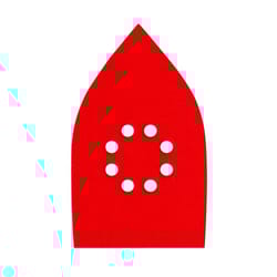 Diablo MegaMouse 4-3/16 in. Aluminum Oxide Hook and Lock Sanding Sheets 80 Grit Coarse 5 pk