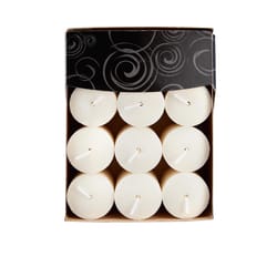 Candle-Lite White Saltwater Lotus Scent Flat-Top Votive Candles