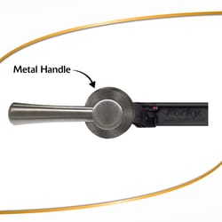 Korky StrongArm Flush Handle Brushed Nickel Metal For Universal
