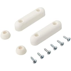 PlumbCraft Toilet Seat Bumper Set White