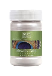Modern Masters Metallic Paint Collection Satin Oyster Water-Based Metallic Paint 6 oz