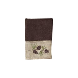 Avanti Linens Pine Branch Mocha Cotton Hand Towel 1 pc