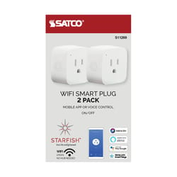 Satco Starfish Commercial and Residential Copper/Plastic Easy Smart-Enabled Plug 2
