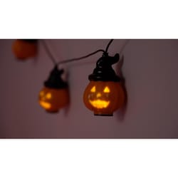 Mindscope Ornamations Jabberin' Jack String Lights 8 ct Halloween Decor