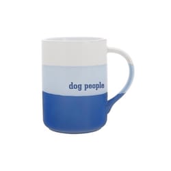 Pavilion We People 18 oz Blue BPA Free Paw Print Mug