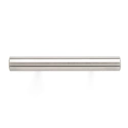 Richelieu Contemporary Cylindrical Bar Pull 3 in. Brushed Nickel Gray 1 pk