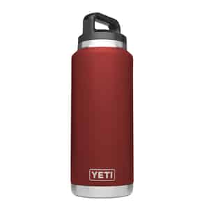 YETI  Rambler  Brick Red  Stainless Steel  Insulated Bottle  BPA Free 26 oz. 