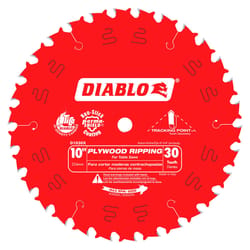 Diablo Tracking Point 10 in. D X 5/8 in. TiCo Hi-Density Carbide Ripping Saw Blade 30 teeth 1 pk