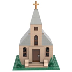 NovaBrix Church Block Set Multicolored 347 pc