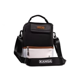 Kanga Pouch Black/White 12 cans Soft Sided Cooler