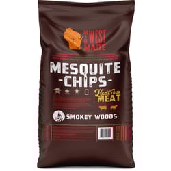 Smokey Woods All Natural Mesquite Wood Smoking Chips 192 cu in