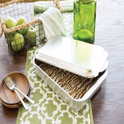 NordicWare Naturals 10 in. W X 15.8 in. L Bake Pan Silver 2 pc
