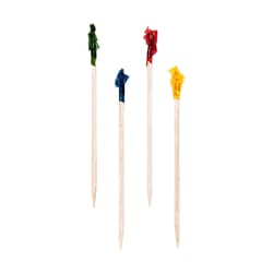 True Frilled Assorted Wood Appetizer Pick