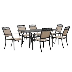 Hanover Lisbon 7 pc Bronze Dining Set