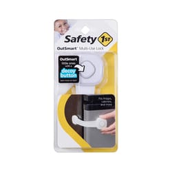 Safety 1st OutSmart White Plastic Multi-Use Lock 1 pk
