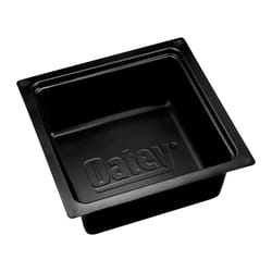 Oatey 6.5 in. H X 13 in. W X 13 in. L Black Tub Box