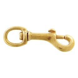 Buy Mini Small Solid Brass Swivel Trigger Spring Snap Hooks