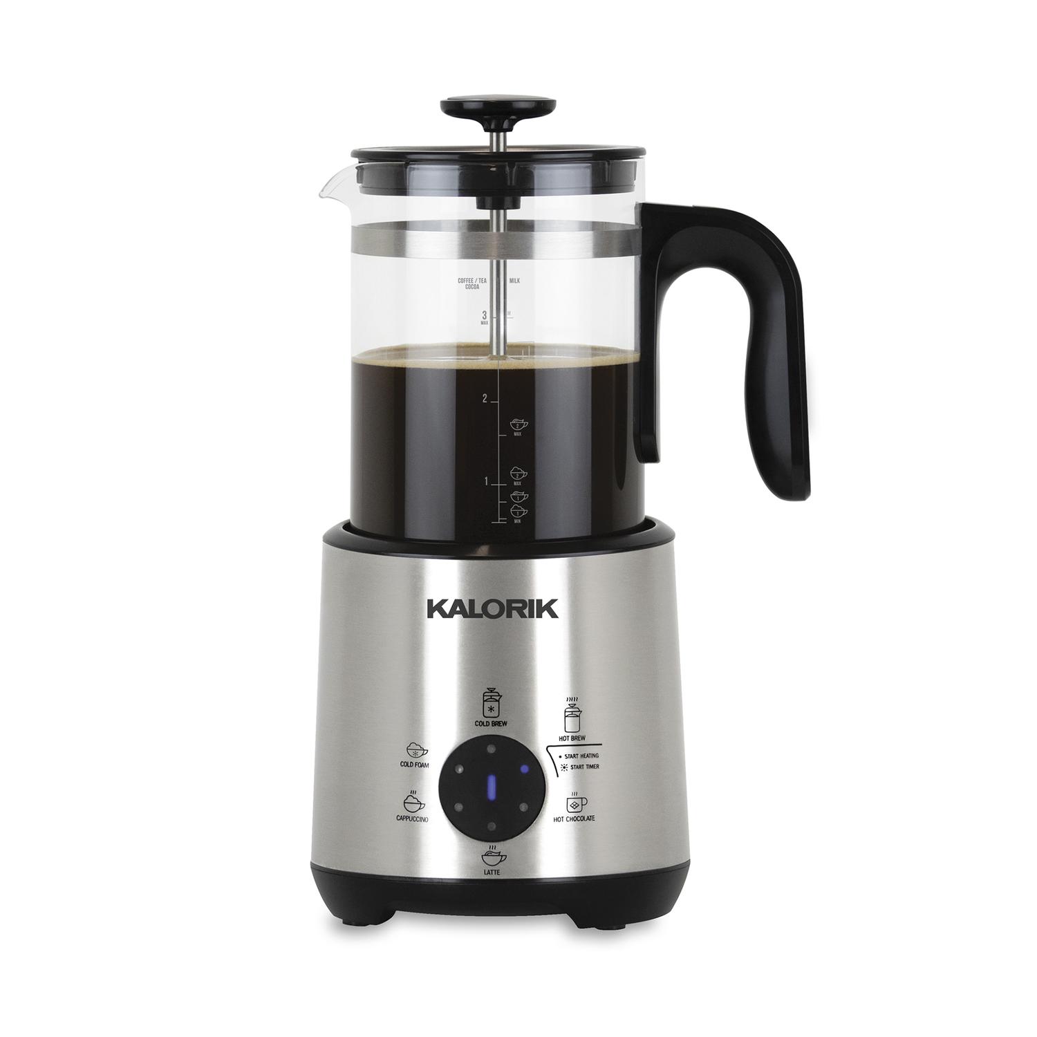 Kalorik 24 oz Black/Silver Coffee Maker Sansujyuku sansujyuku.com