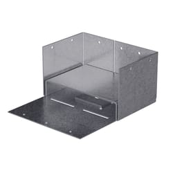 Simpson Strong-Tie ZMax 4 in. H X 6 in. W 12 Ga. Galvanized Steel Post Base