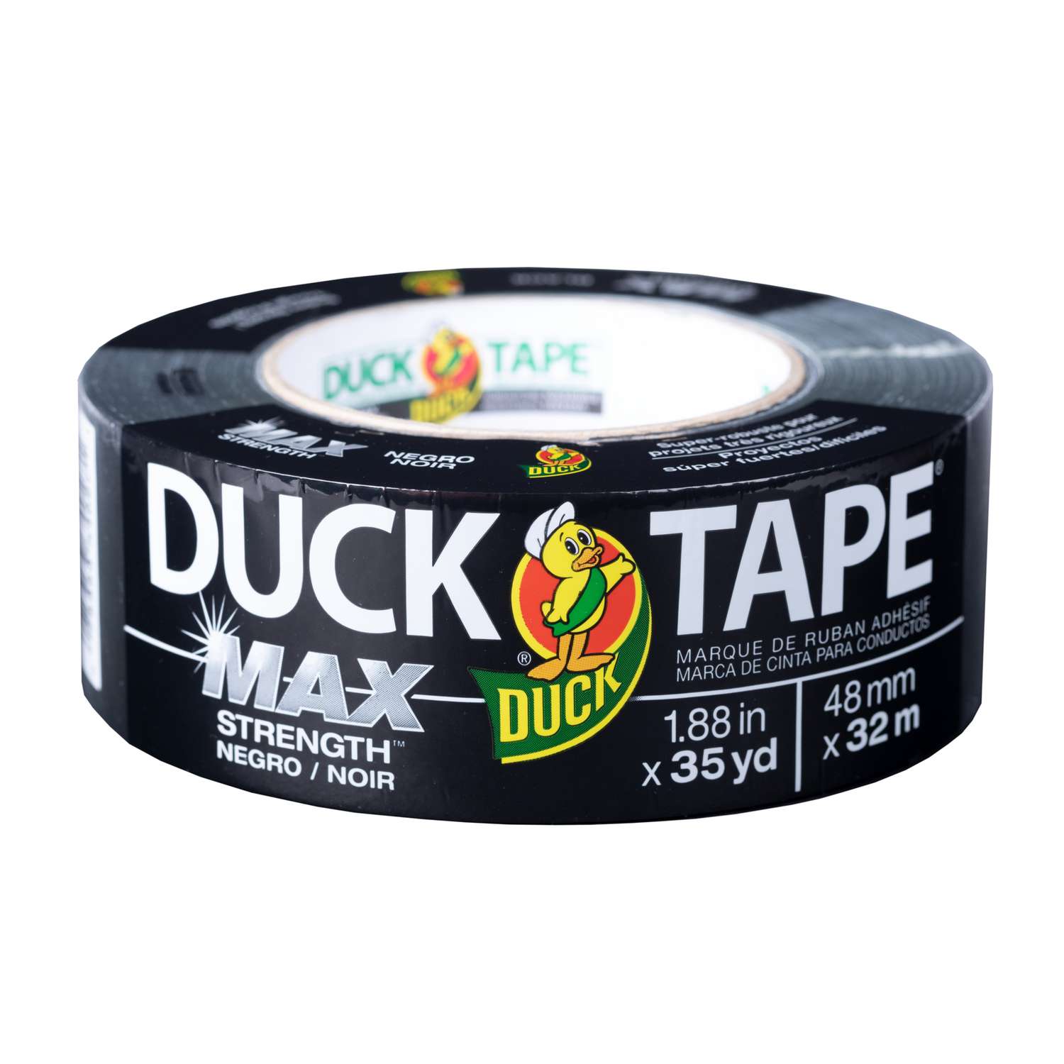 Duck MAX Strength 1.88 in. W X 35 yd L Black Duct Tape Ace Hardware