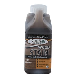 Saman Semi-Transparent Colonial Water-Based Wood Stain 32 oz