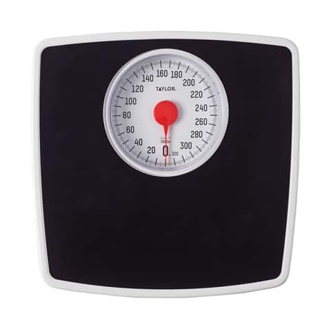 Digital Body Weight Bathroom Scale - Upgraded High Accuracy Measurements, 400 Pounds Capacity (Black)