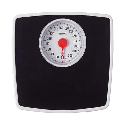 Taylor 350 lb Digital Bathroom Scale White/Gray - Ace Hardware