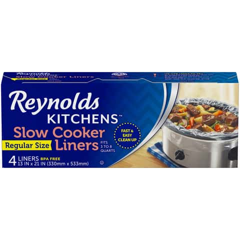 Reynolds Slow Cooker Liners 2 Pack (8 Liners Total)