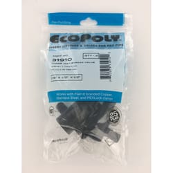 Flair-It Ecopoly 1/2 in. Crimp X 1/2 in. Crimp Plastic 3-Way Valve