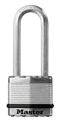 Master Lock Magnum 1-9/16 in. H X 1-3/4 in. W X 11/16 in. L Steel Dual Ball Bearing Locking Weather-