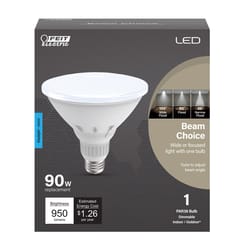 Feit PAR38 E26 (Medium) LED Bulb Daylight 90 Watt Equivalence 1 pk