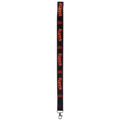 HILLMAN MLB Polyester Blue/Orange Carabiner Clip Lanyard