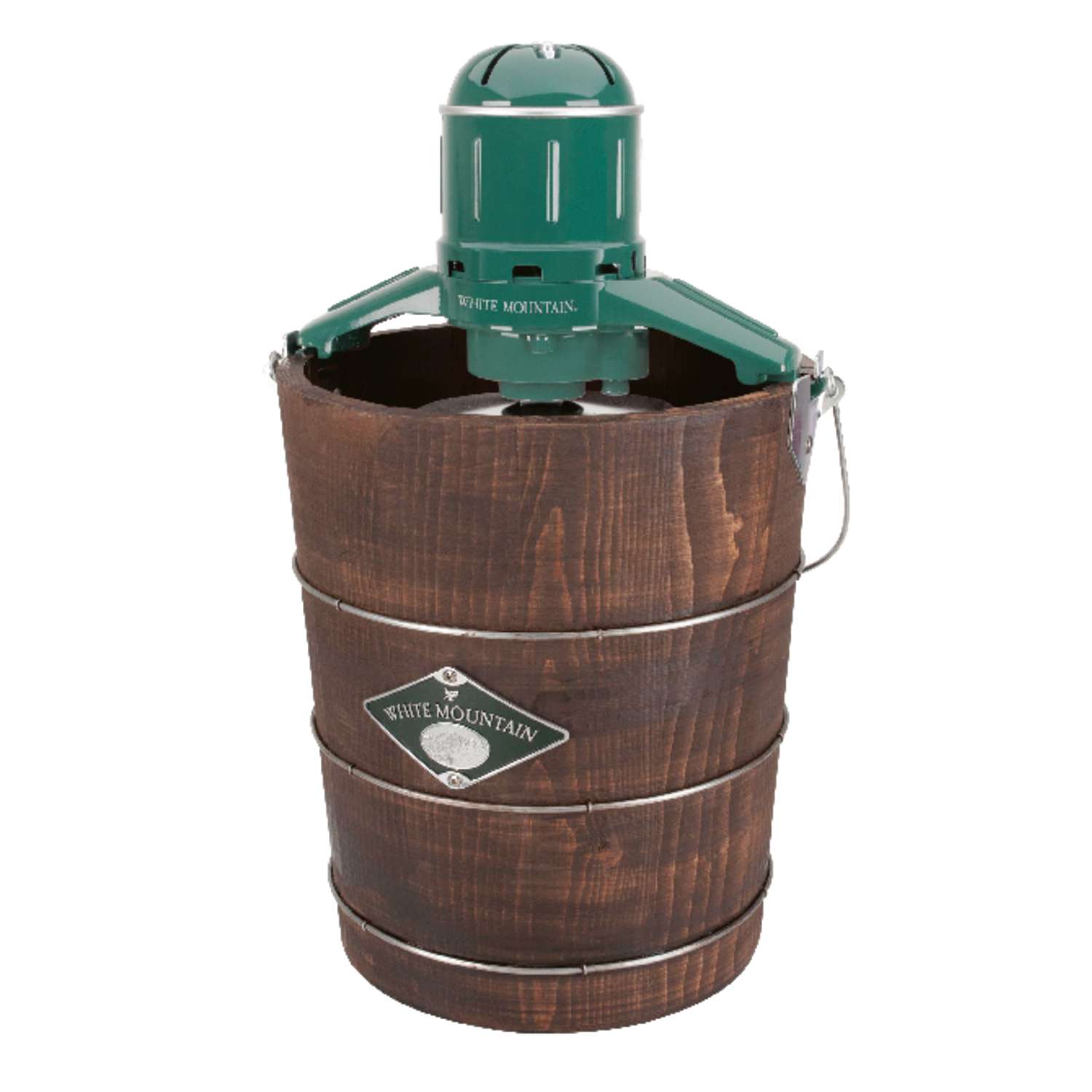White Mountain Brown 4 qt. Ice Cream Maker 13.5 in. H x 20.8 in. W x 13.3 in. L