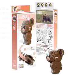 Safari Ltd. Eugy Bear 3D Puzzle Brown