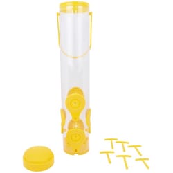 Perky-Pet Finch 1.5 lb Plastic Tube Bird Feeder 6 ports