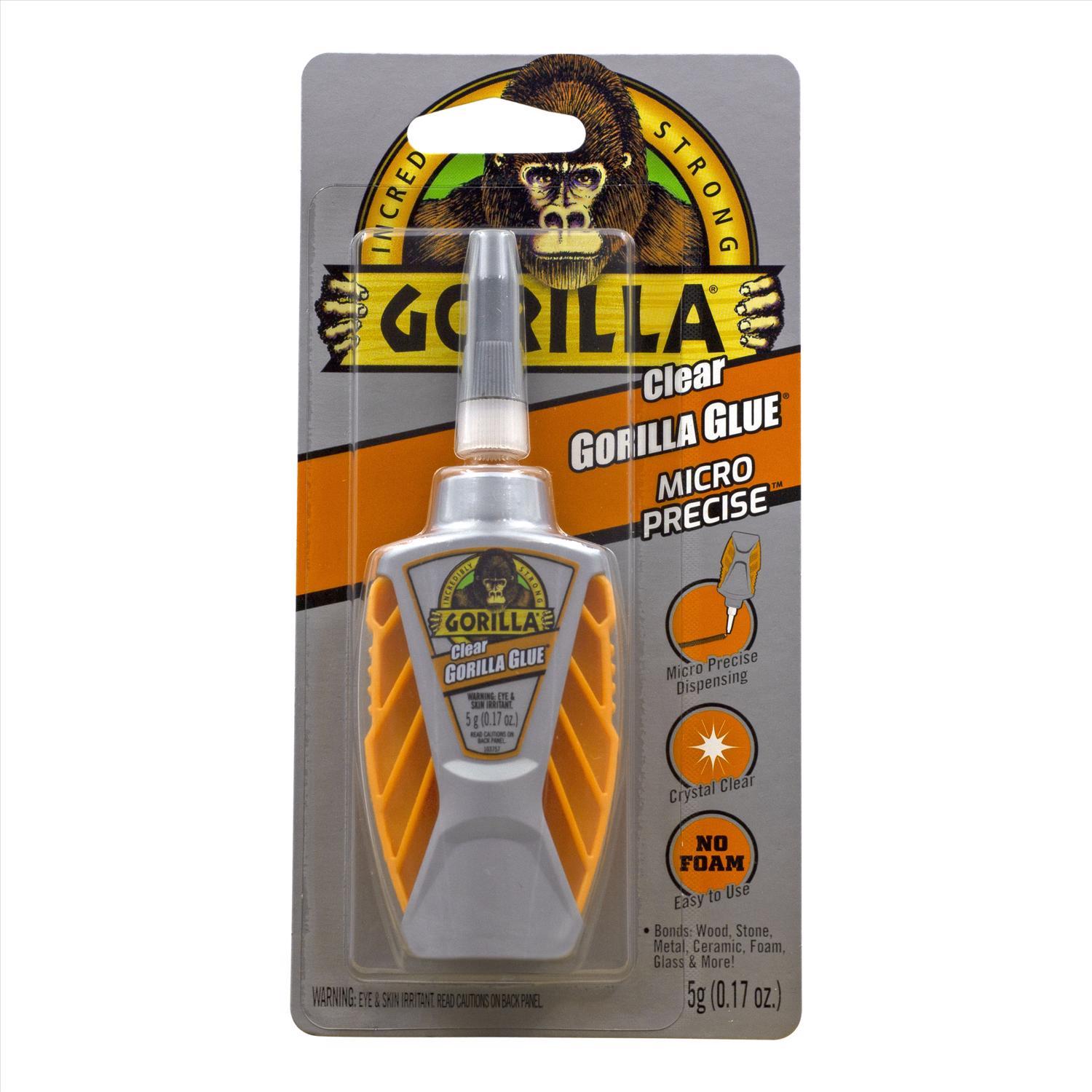 Gorilla Heavy Duty Spray Adhesive, 11 Oz Clear (2-Pack) - Repositionable, Permanent Bond, Multi-Purpose For Crafts & DIY