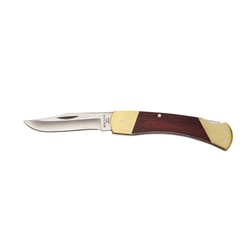 Klein Tools 6.4 in. Lockback Knife Brown 1 pk