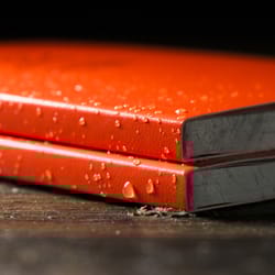 Rite in the Rain 3.125 in. W X 5 in. L Perfect Bound Orange All-Weather Notebook