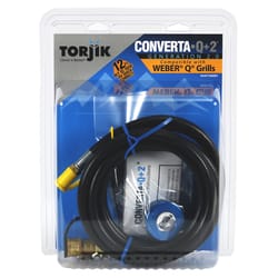 Torjik Converta Q+2 12 ft. L Propane Connection Kit 1 pk