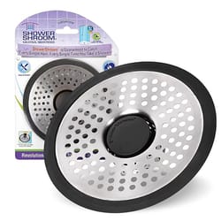 ShowerShroom Ultra Edition Brushed Stainless Steel Drain Protector