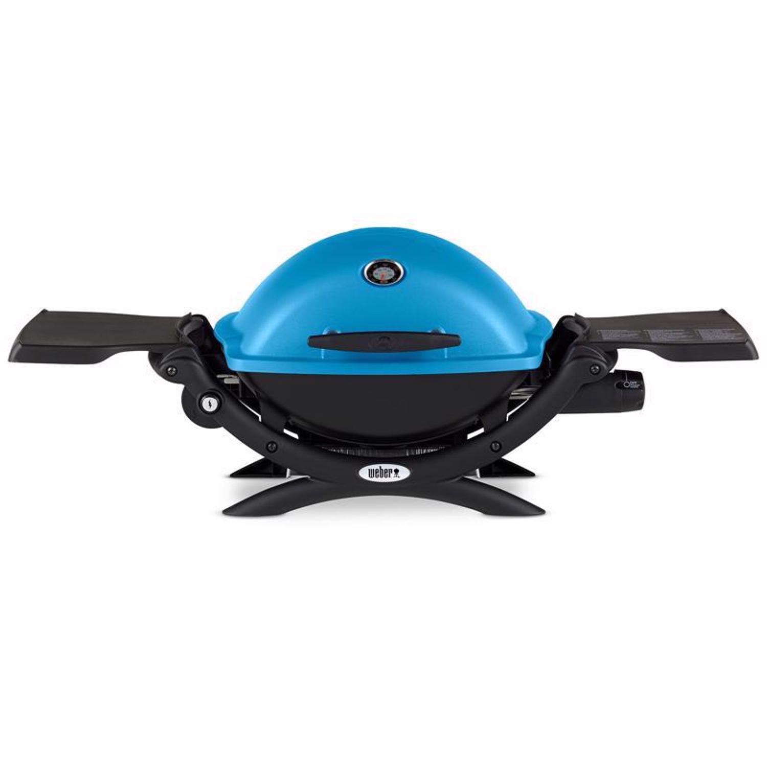 Weber Q1200 1 Burner Liquid Propane Grill Blue Sansujyuku sansujyuku.com