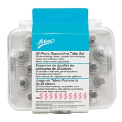 Ateco Silver Stainless Steel Decorating Tips