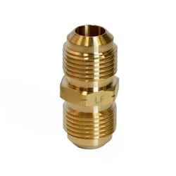 ATC 1/2 in. Flare X 1/2 in. D Flare Yellow Brass Union